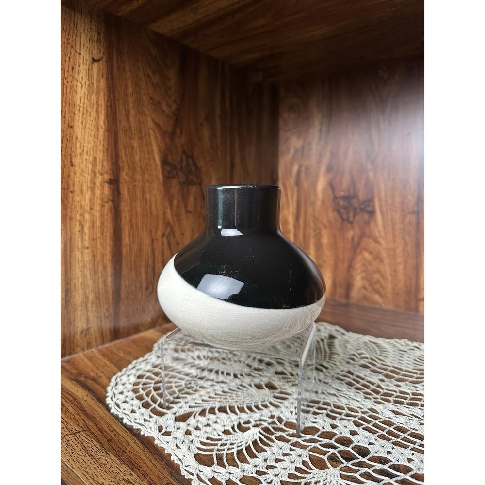 Vintage Aluminia Columbine Vase Nils Thorsson 2767 | MCM Danish Pottery Denmark